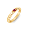 Single Stone Birthstone Ring