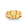 Fluted Ribbed Stackable Ring