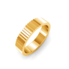 Fluted Ribbed Stackable Ring