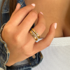 Love You Personalized Ring Stack