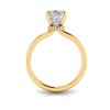 2 Ct Pear Lab Diamond Secret Halo Personalized Engagement Ring Stack