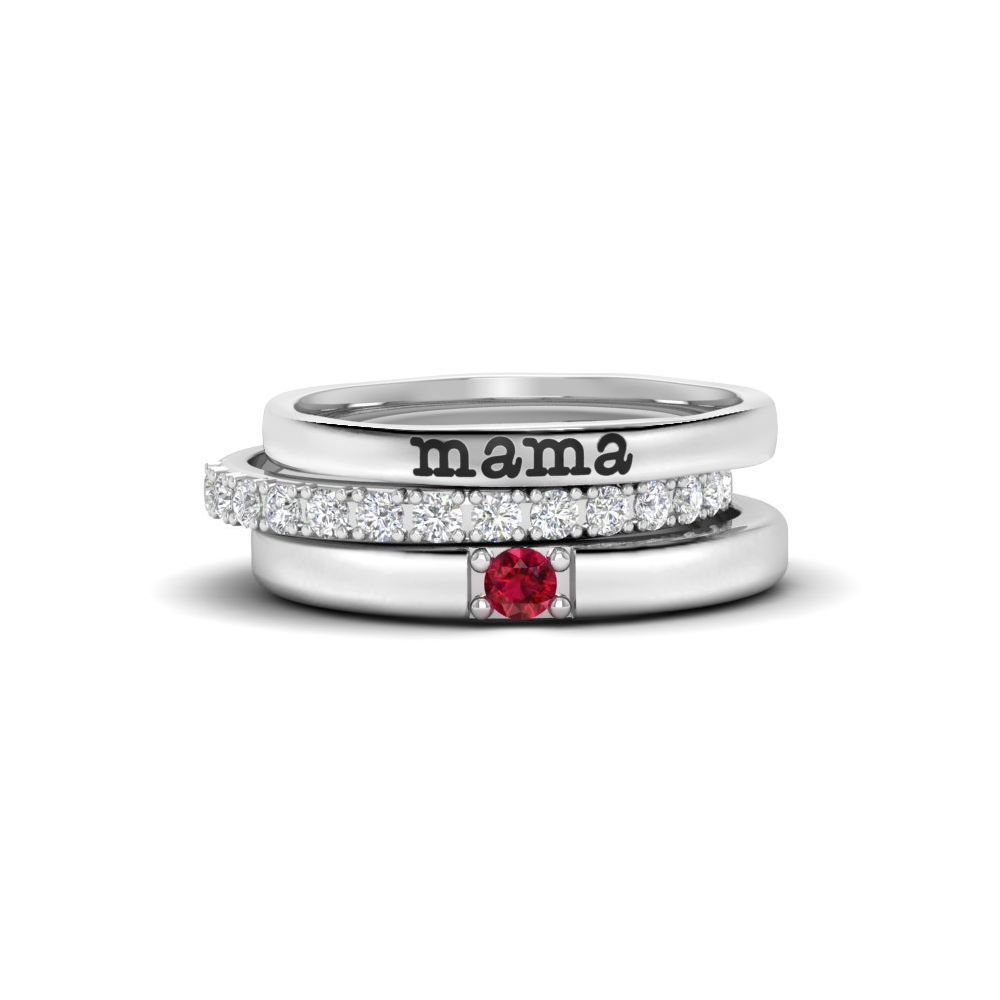 Single birthstone deals rings