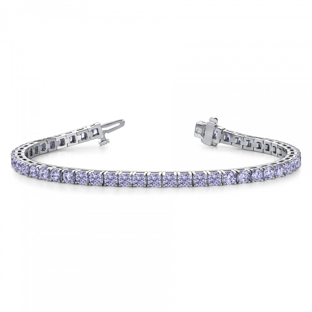 2 Ctw Alexandrite Birthstone Classic Tennis Bracelet