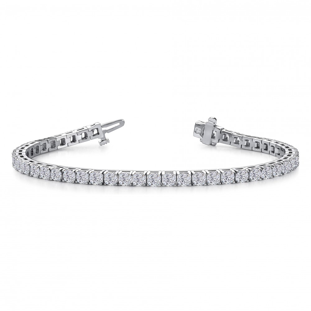 2 Ctw Lab Diamond Tennis Bracelet