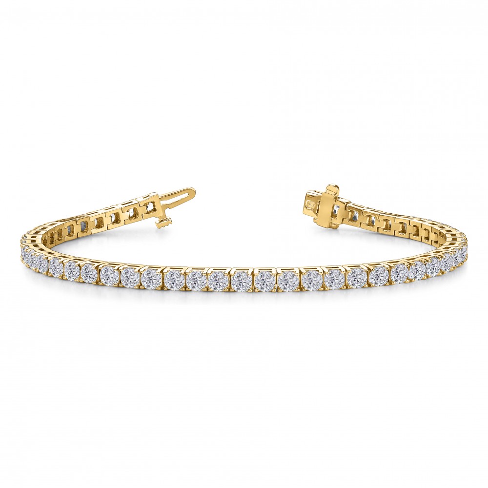 2 Ctw CZ Birthstone Classic Tennis Bracelet