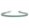 2 Ctw Emerald Birthstone Classic Tennis Bracelet