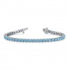 2 Ctw Topaz Birthstone Classic Tennis Bracelet