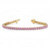 2 Ctw Tourmaline Birthstone Classic Tennis Bracelet