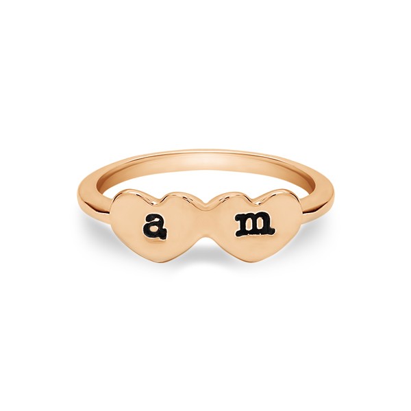 M Initial Bolo Bracelet 14K Yellow Gold 9.5