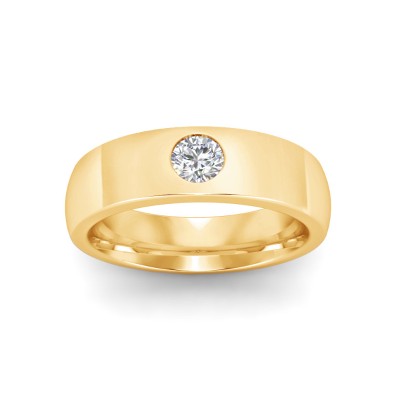 Lab Diamond Classic Wedding Ring