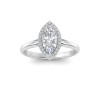 2.15 Ctw Marquise Diamond Classic Halo Engagement Ring