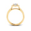 1.15 Ctw Round Diamond Classic Halo Engagement Ring