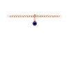 Birthstone Bezel Charm - September (Sapphire)