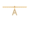 Diamond Pavé Letter Charm A