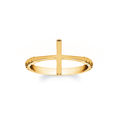 Sideways Cross Ring