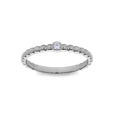 Birthstone Stackable Ring