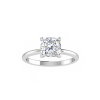 1 Ct Cushion Diamond Solitaire Engagement Ring