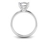 3.5 Ct Elongated Cushion Lab Diamond Solitaire Engagement Ring