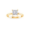 1 Ct Princess Diamond Solitaire Engagement Ring