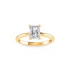 1.5 Ct Radiant Lab Diamond Solitaire Engagement Ring