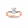 1.33 Ct Elongated Cushion Natural Diamond Surprise Channel Set Hidden Halo Engagement Ring, GIA Certified