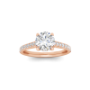 1.92 Ctw Round Diamond Gala Hidden Halo Engagement Ring