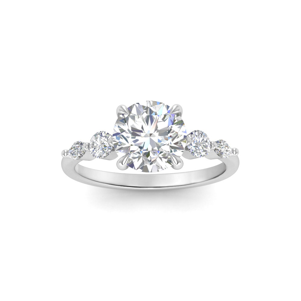 Tapered engagement hot sale ring setting