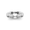 #1 Dad Men's Ring