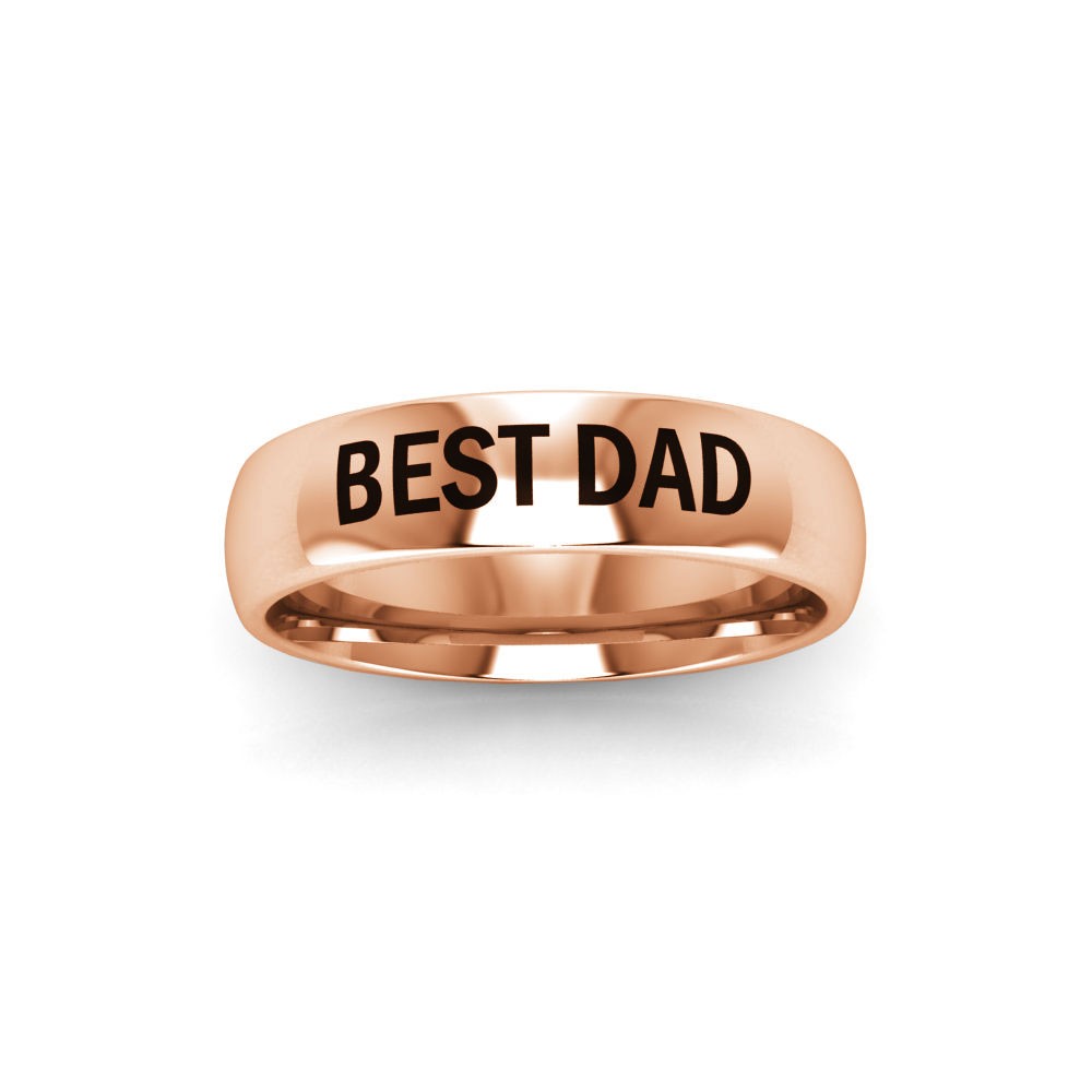 Best Dad Men's Ring