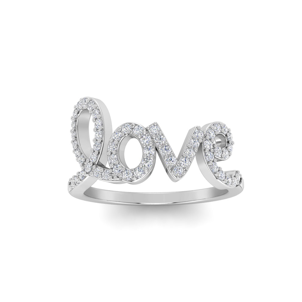 Love Script Ring