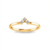 Moissanite Trio Stackable Ring