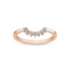 Moissanite Roman Arch Nesting Ring