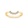 Moissanite Roman Arch Nesting Ring