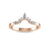 Marquise Moissanite Tiara Ring