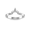 Marquise Moissanite Tiara Ring