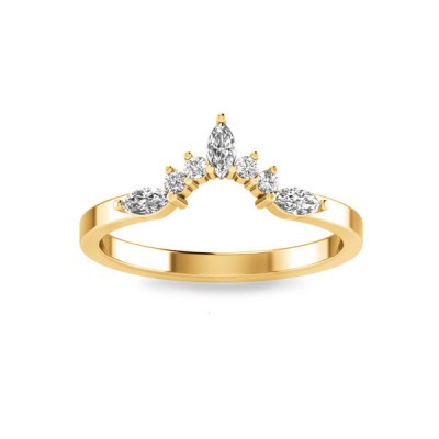 Marquise Lab Diamond Tiara Ring