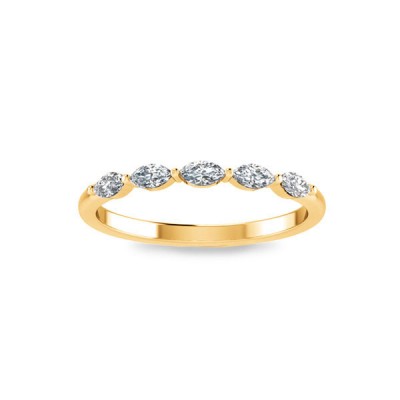 Marquise Lab Diamond Band