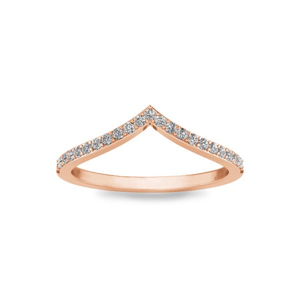 Pavé Chevron Ring