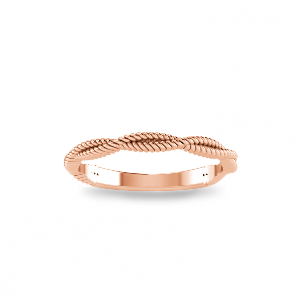 Twist Cable Stackable Ring