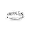 Zodiac Script Ring - Gemini