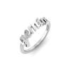 Zodiac Script Ring - Gemini