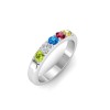 5 Stone Birthstone Ring