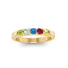 5 Stone Birthstone Ring