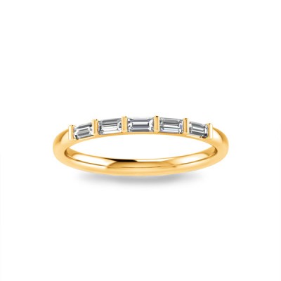 Baguette Lab Diamond Stackable Band