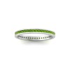 .50 Ctw Peridot Channel Set Birthstone Eternity Ring