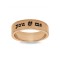 Wide Name Ring