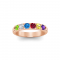 6 Stone Birthstone Ring