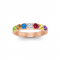 7 Stone Birthstone Ring