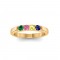 4 Stone Birthstone Ring